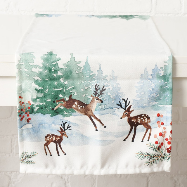 Culoar cu motiv de reni ROXY, 140 cm