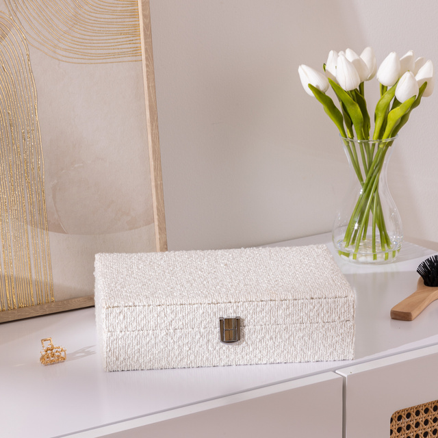 Cutie de bijuterii boucle LOE, 28 x 19 x 7 cm