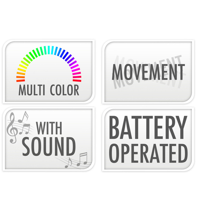 Carusel LED de Crăciun cu muzică și figurine rotative, 23 x 28 cm