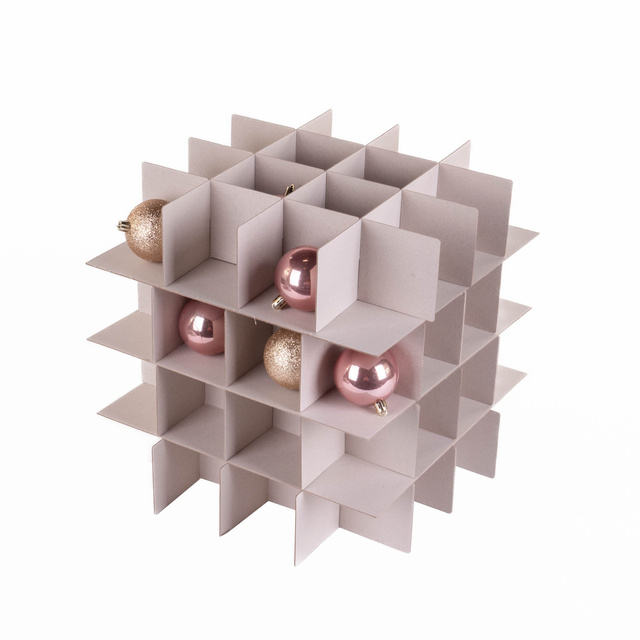 Cutie pentru decorațiuni de Crăciun BOXY, înălțime 32,5 cm