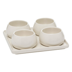 Set de boluri ceramice pentru aperitive NORA, 5 piese