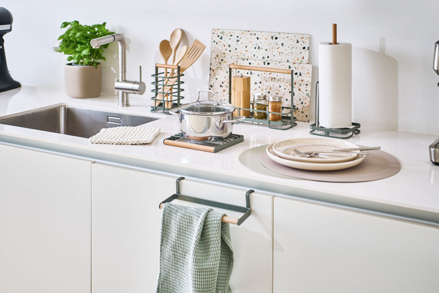 Raft metalic pentru condimente, 24 x 10 cm