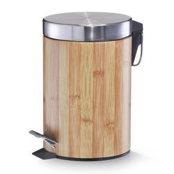 Coș de baie BAMBOO, recipient pentru gunoi - 3 l, ZELLER, bej