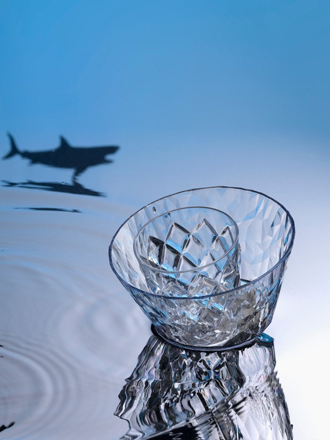 Pahar CRYSTAL S, 0,20 l, KOZIOL, transparent