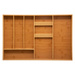 Organizator tacâmuri pentru sertar, bambus, 58 x 38 cm