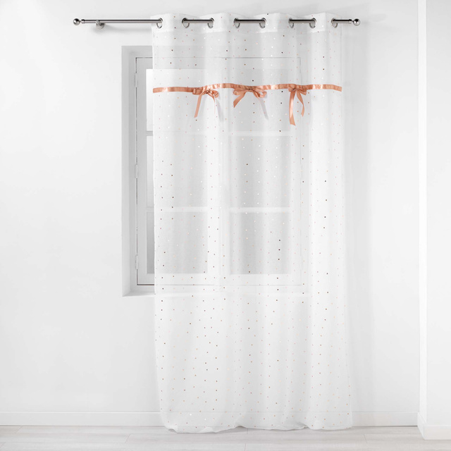 Perdea cu garnituri și decorațiuni, 140 x 240 cm