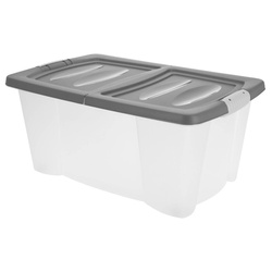 Recipient cu roți si capac, 45 l