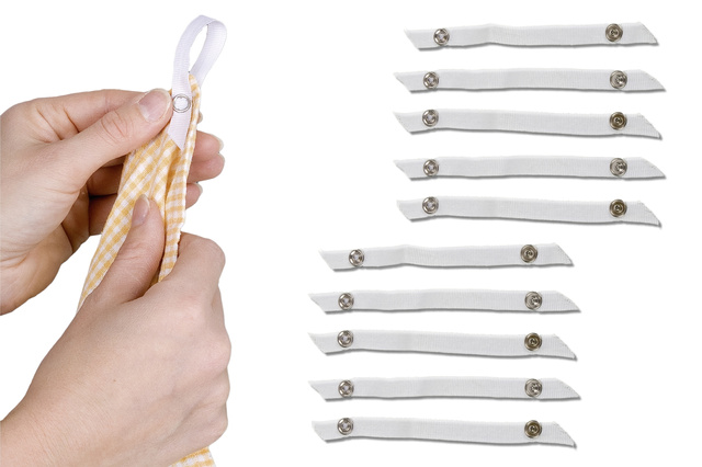 Set agatatori 10 bucăți pentru prosoape