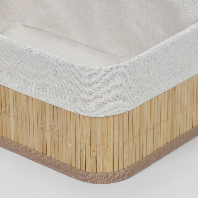 Set de coșuri din bambus pentru depozitare VINNO