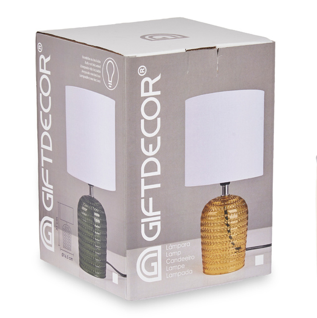 Lampa de masa cu bază de sticla DOTS, Ø 16,5 cm