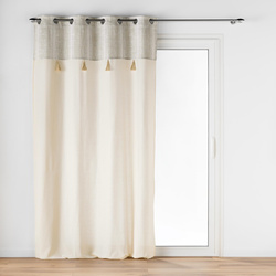 Perdea cu franjuri aurii, INSULĂ, 140 x 240 cm