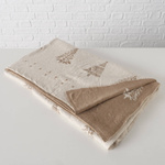 Pătură cu brăduți MARTJE, 170 x 120 cm