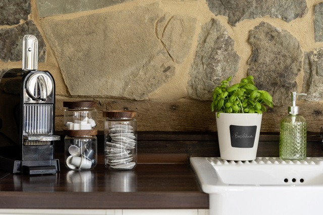 Ghiveci din ceramică WAIA, alb, ∅ 13, WENKO