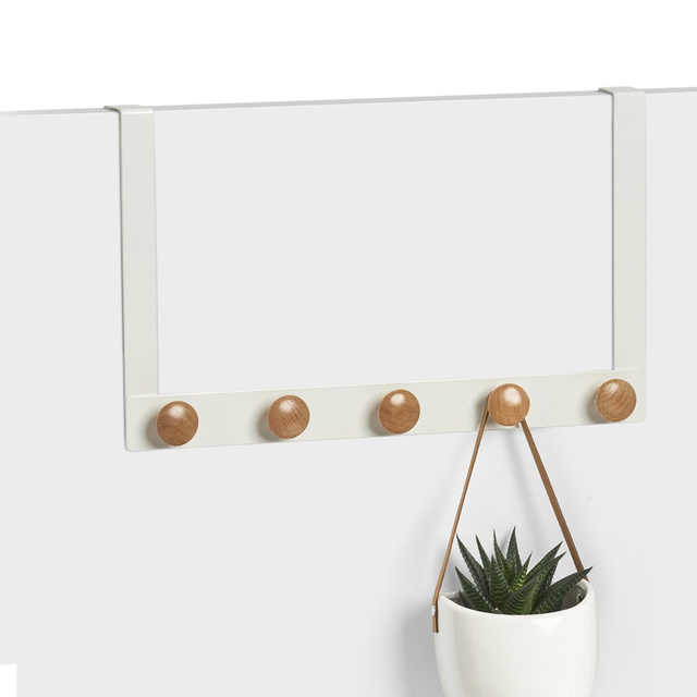 Cuier pentru ușă cu 5 cârlige, ZELLER