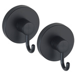 Umeras prosop Vac-Loc, 2 bucati, negru, WENKO