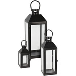 Set felinare decorative din metal, 3 dimensiuni incluse