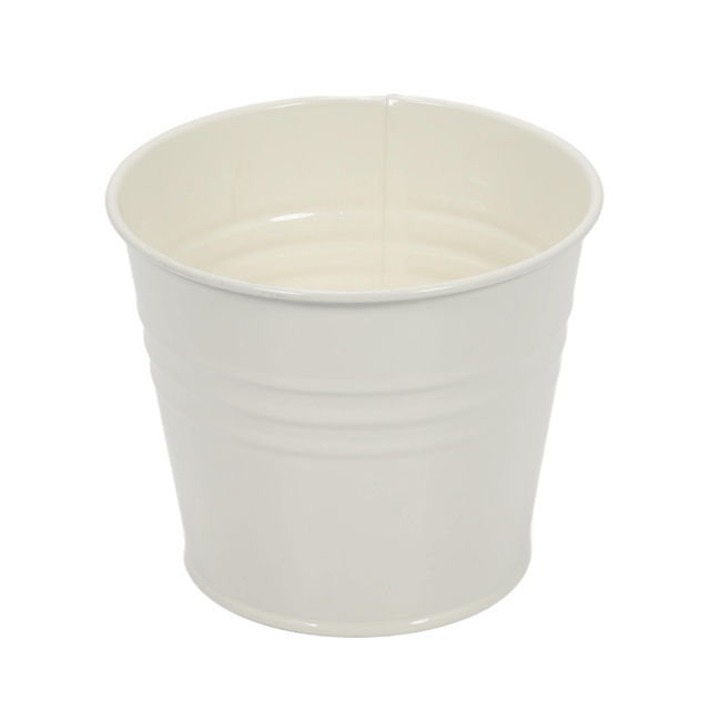 Capac pentru ghivece din zinc, 13 x 11 cm