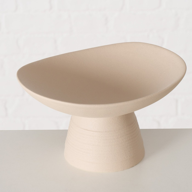 Suport din ceramică pentru tort Chimera, bej