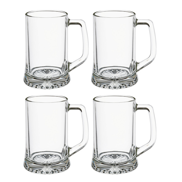 Halbe pentru bere, 4 buc, 320 ml