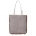 Geantă de cumpărături cu blană, SHOPPING BAG, 38 x 40 cm