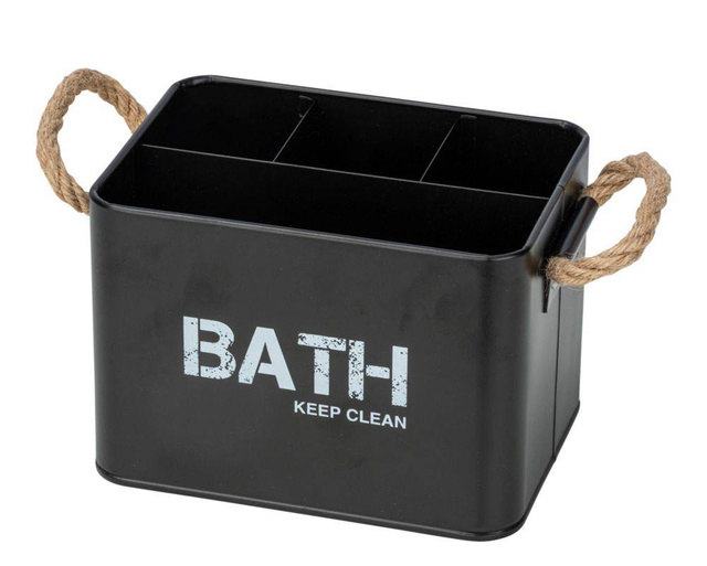 Organizator de baie GARA, negru, Wenko