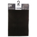 Covoras baie TAPIS UNI, Negru, 40x60 cm, 5five Simple Smart