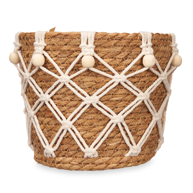 Masca pentru ghiveci boho MACRAME, Ø 21 cm