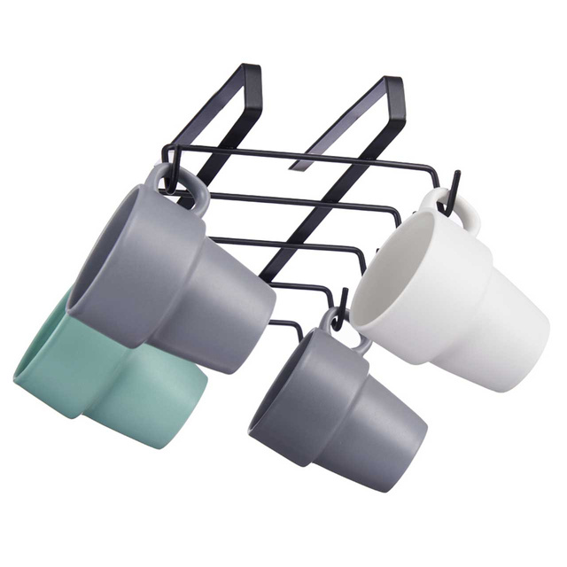 Suport metalic pentru 10 cești, instalare fără găurire