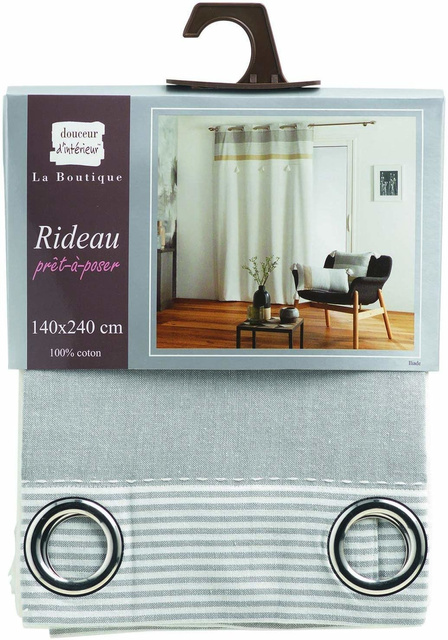 Perdea cu franjuri TASSEL, 140 x 240 cm