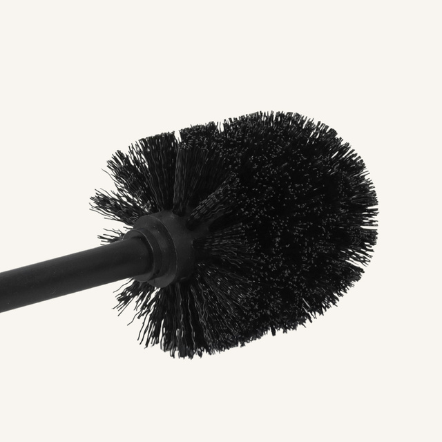 Perie de toaletă ZETRU cu capac din bambus