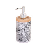 Dispenser pentru sapun lichid BLACKFLORA, ceramic