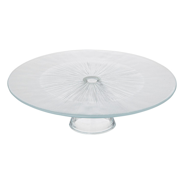 Platou pentru tort Elise, sticla, Ø 28 cm