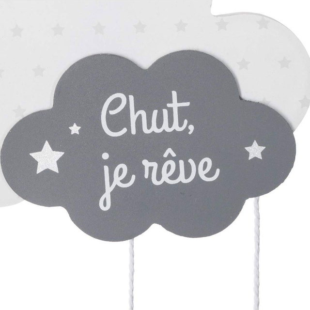 Decor pentru camera copiilor, decor suspendat pentru copii, motiv nor