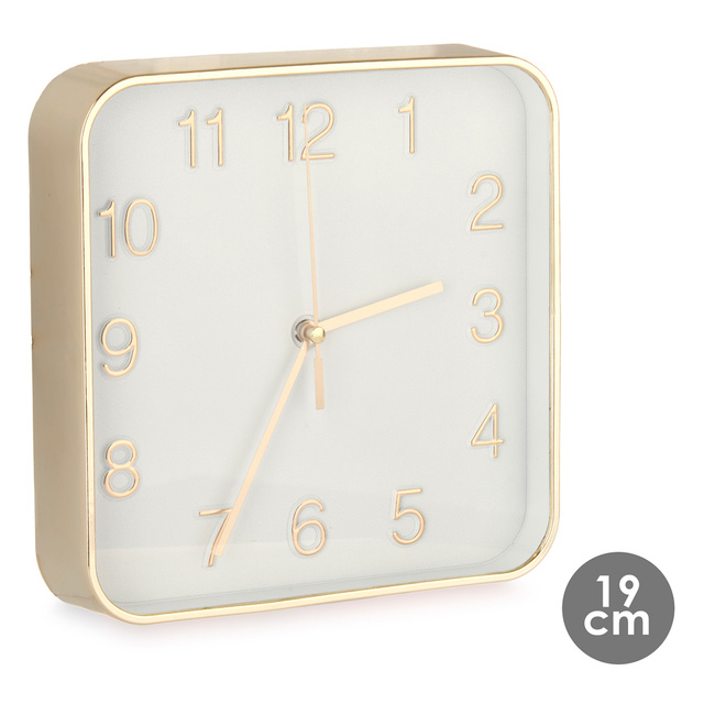 Ceas de perete auriu CHAMPAGNE