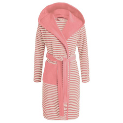 Rochie de baie din bumbac cu buzunar și glugă, ESPRIT, XL