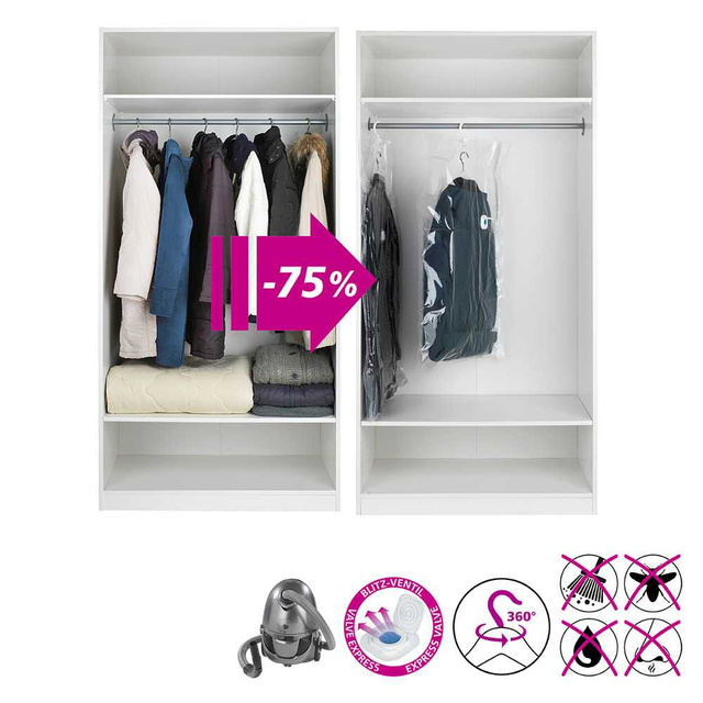 Sac vacuum, husă L - 105 x 70 cm, WENKO