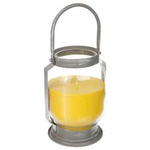 Lumanare impotriva tantarilor, cu felinar, 1 kg