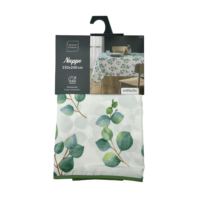 Fata de masa din poliester cu imprimeu LEANDRE, 150 x 240 cm