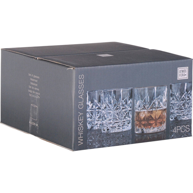 Set pahare, 230 ml, 4 buc