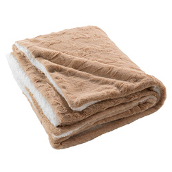 Pătură moale din blană artificială, NISIP