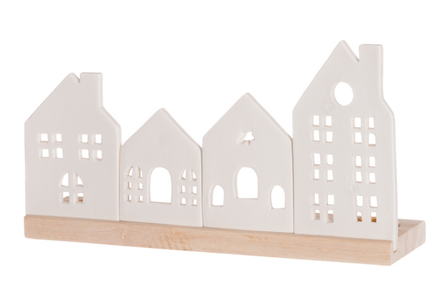 Lanterna din portelan in forma de far, 27 cm