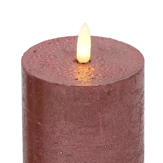 Lumânări decorative LED Ø 7,5 cm, 3 buc.