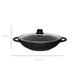 Wok cu capac din sticla, Ø 32 cm