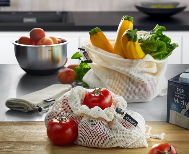 Plasa de fructe si legume AWARE, 3 buc.