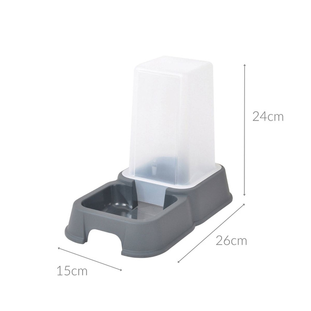 Dozator de apa si mancare uscata, 1,5 l