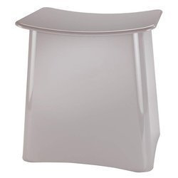 Cos pentru rufe cu scaun PLUS, 2-în-1, taupe, WENKO