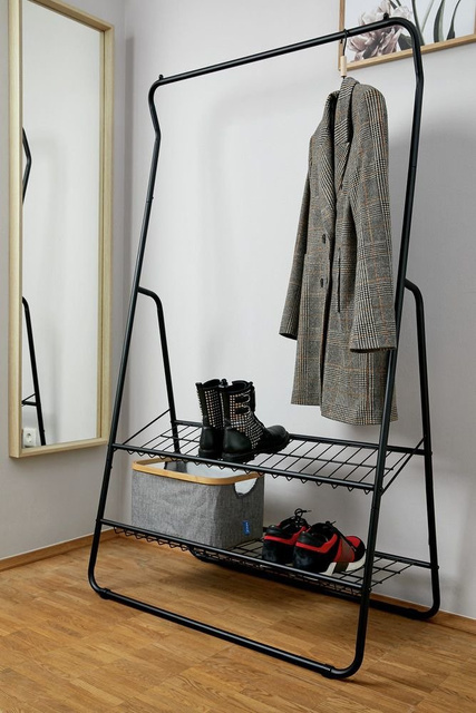 Suport pentru haine cu rafturi SHIVA, WENKO