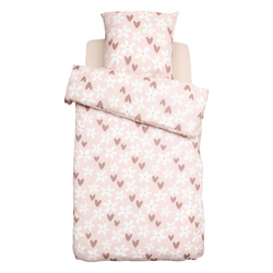 Lenjerie pentru copii 140 x 200 cm BILLIE, inimă