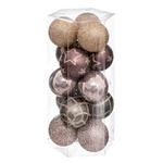 Set globulete din plastic, Ø 5 cm, 15 buc.