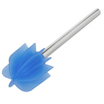 Perie de toaleta cu cap din silicon, Ø 7,5 cm, WENKO